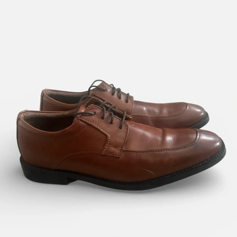 Rockport Algonquin Leather Brown Oxford Shoes‎ Men’s 10